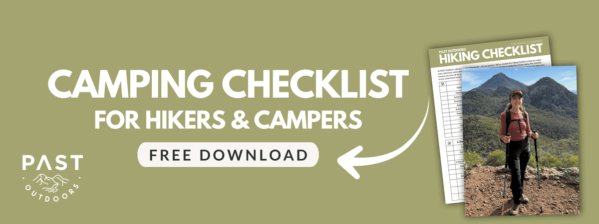 camping checklist free download by PAST Outdoors