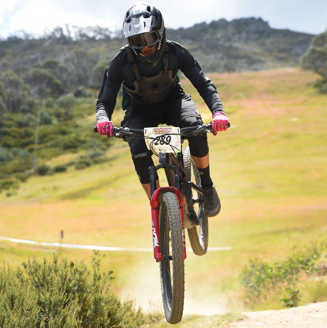 Kosciusko mountain biking, downhill biking