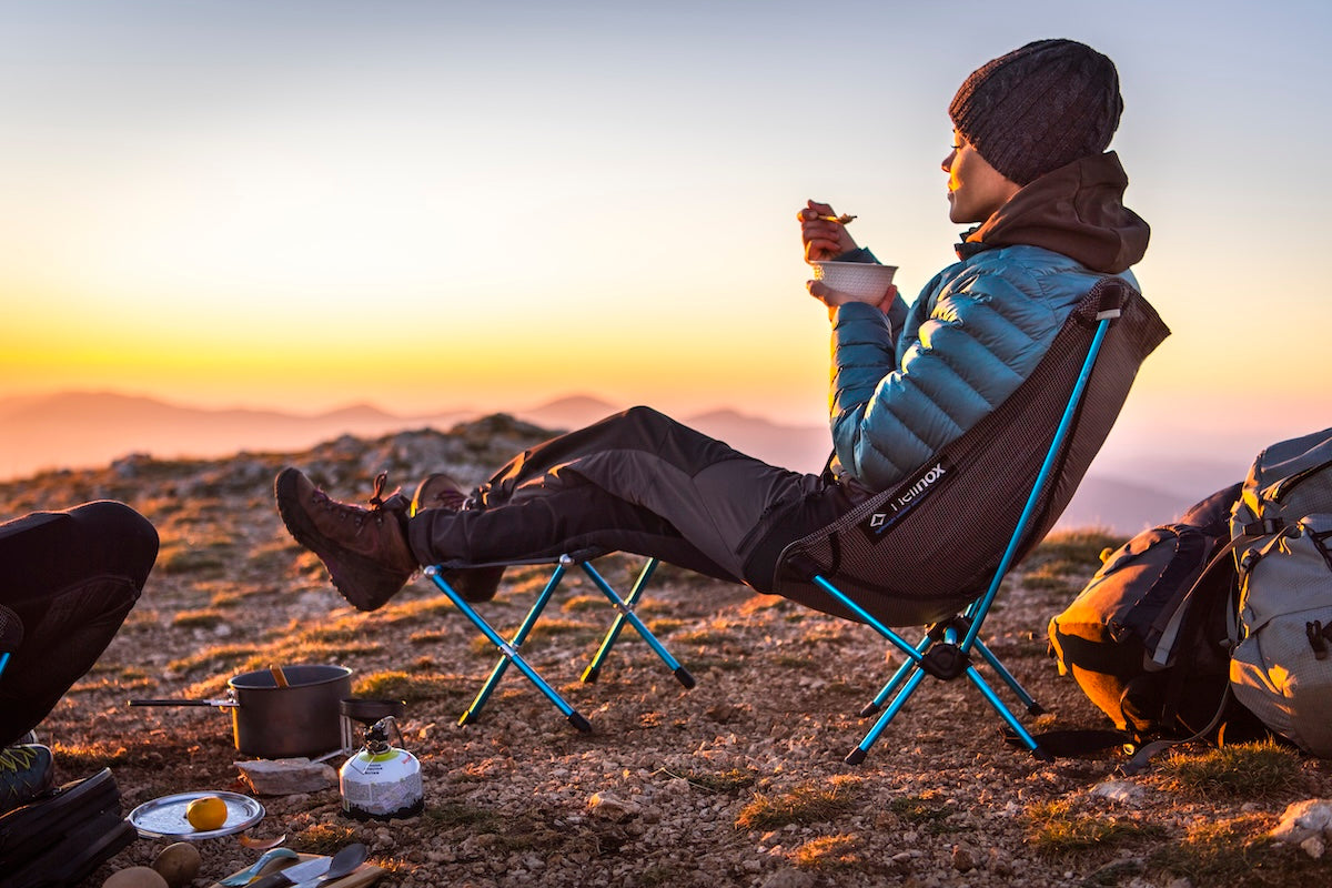 Helinox ultralight camp chairs available at sydney camp store PAST Outdoors
