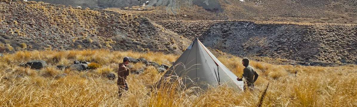 PAST Outdoors tipi camping with garmin