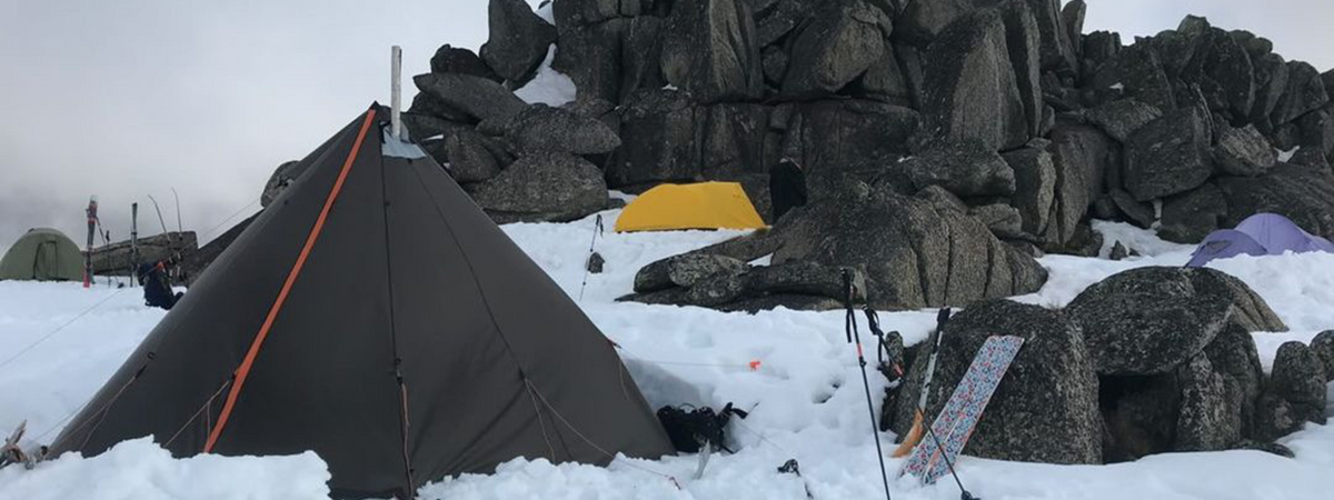 PAST Outdoors Tipi tent and communications planning for camping