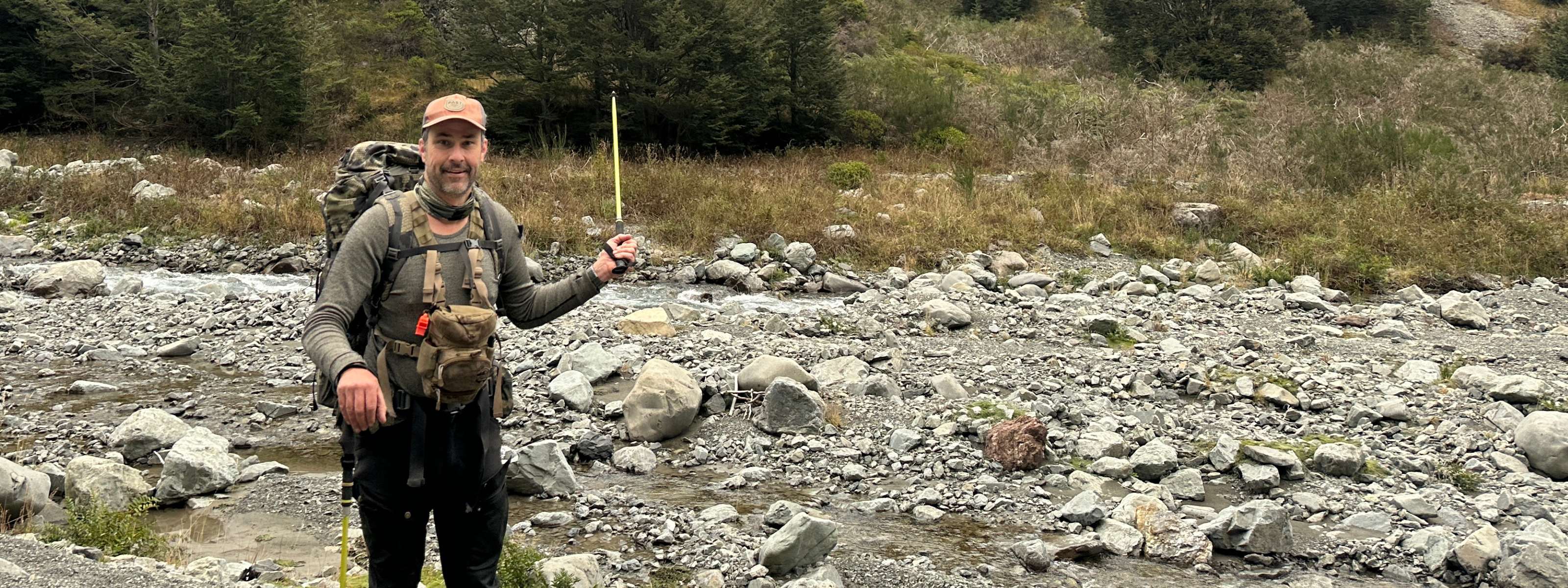 Dave Packs for a Multi-Day Hike in New Zealand