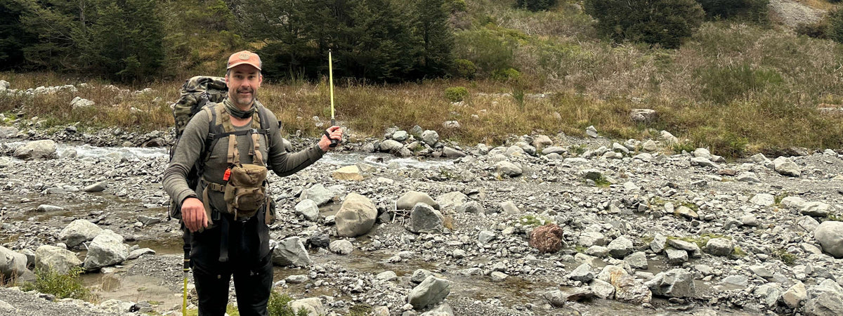 PAST Outdoors CEO Dave packs for multi-day new zealand hike