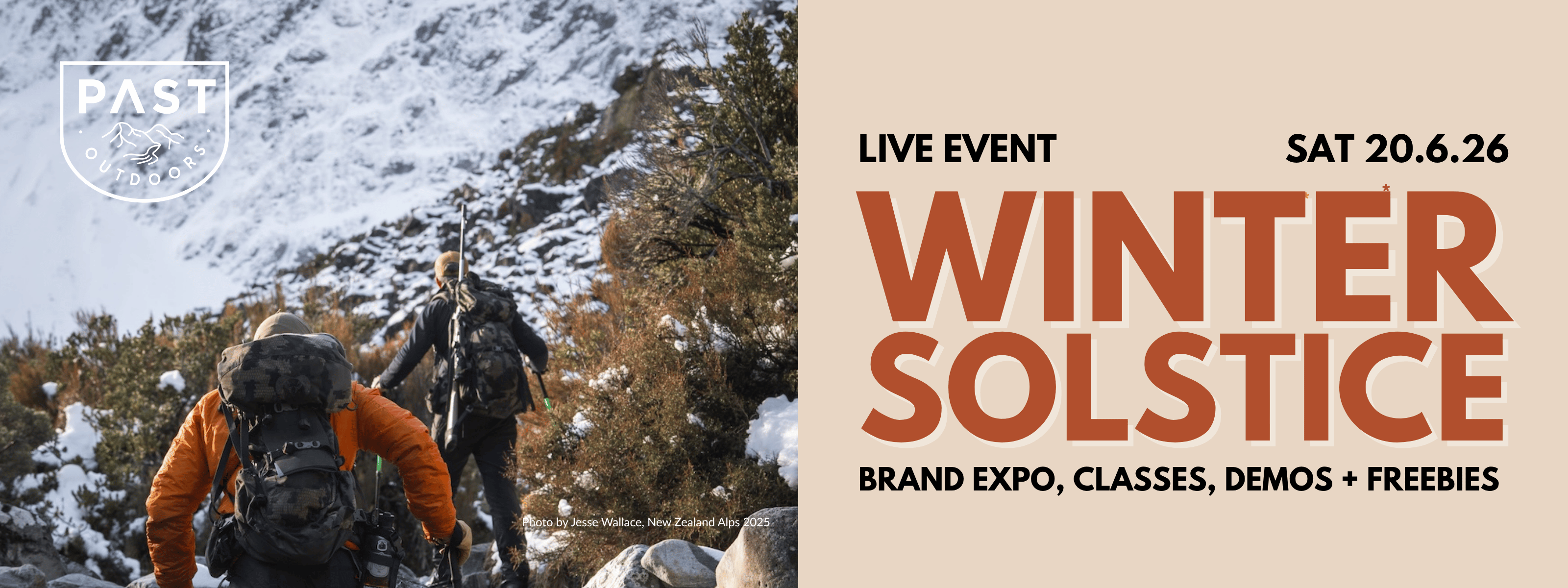 PAST Outdoors Winter Solstice LIVE Event