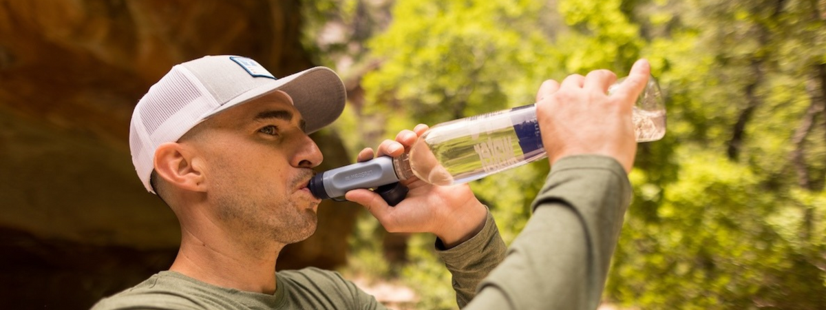Hiking water filter