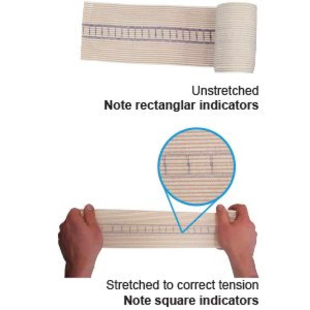 AEROFORM Snake Bite Bandage with Indicator 10cm x 10.5M Wrap