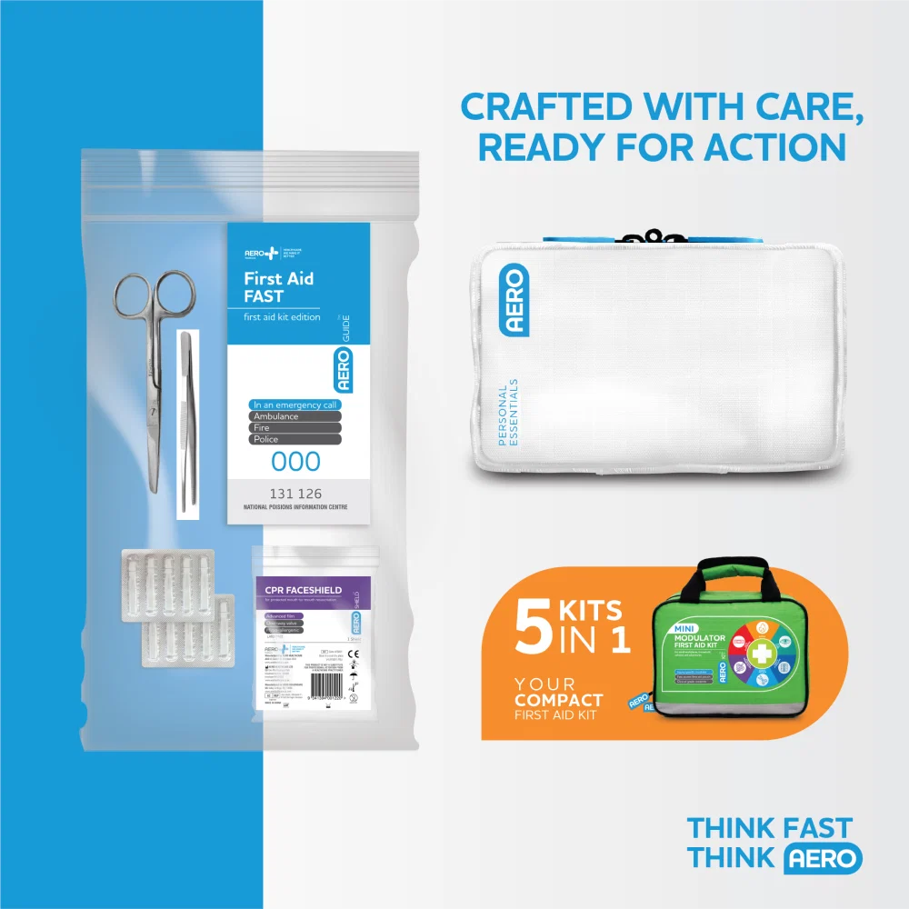 AEROKIT 3 Series Modular Mini Softpack First Aid 9