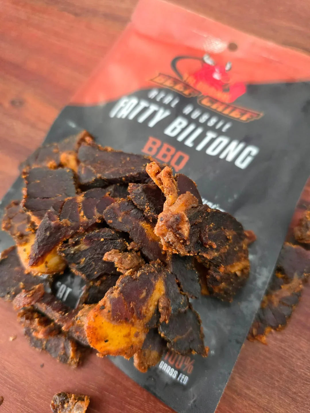 Original Beef Chief Fatty Biltong 8