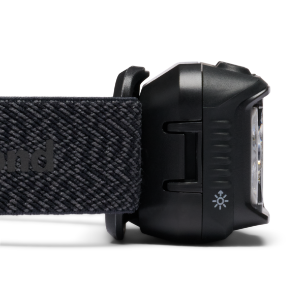 Black Diamond Spot Headlamp in Black, side angle 3