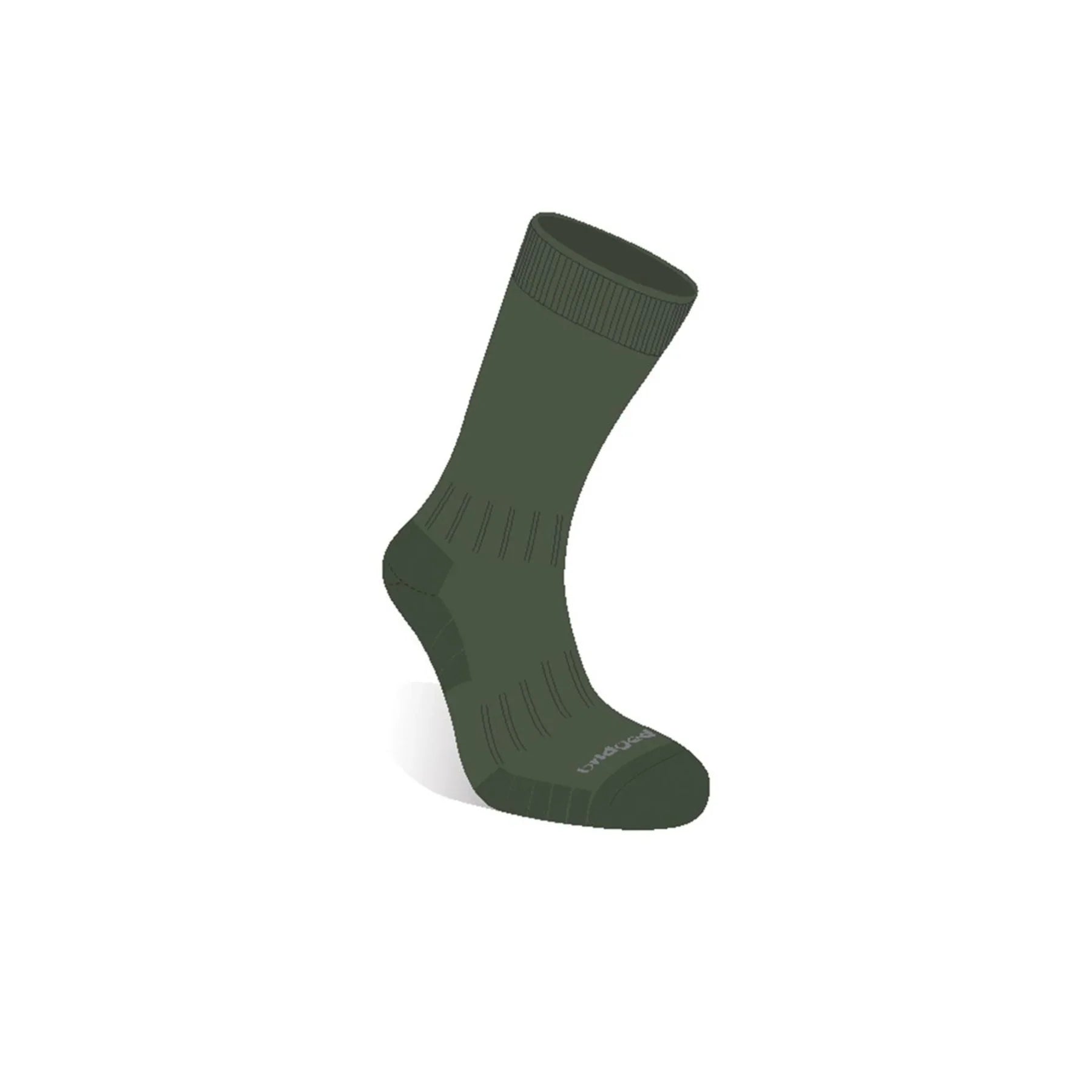 Bridgedale Hike Lightweight Performance - Dark Green 9