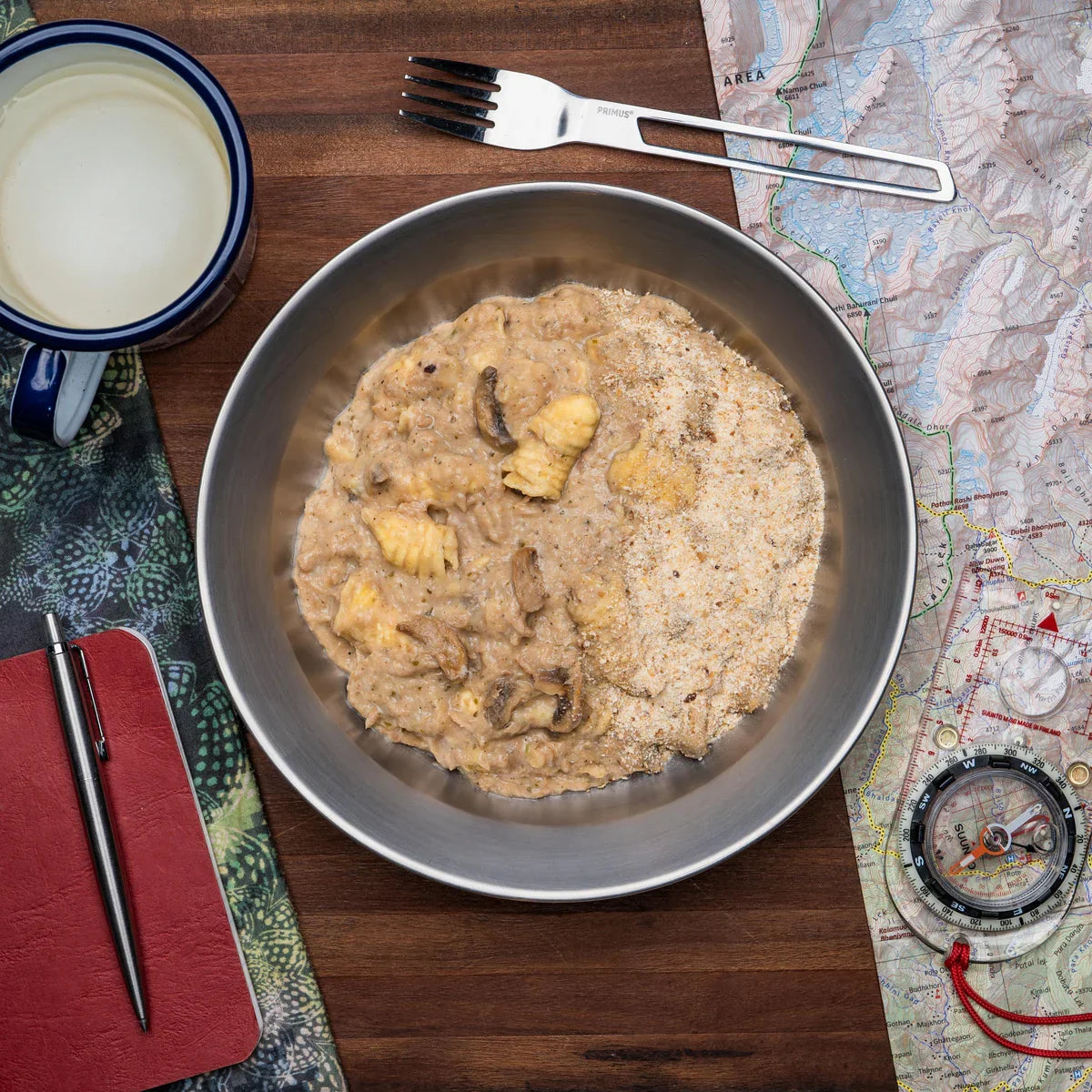 Campers Pantry Tuna Pasta Bake Exped Meal 1