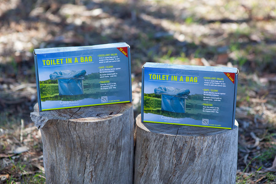 Cleanwaste Toilet in a Bag 15 Pack Wag Bag