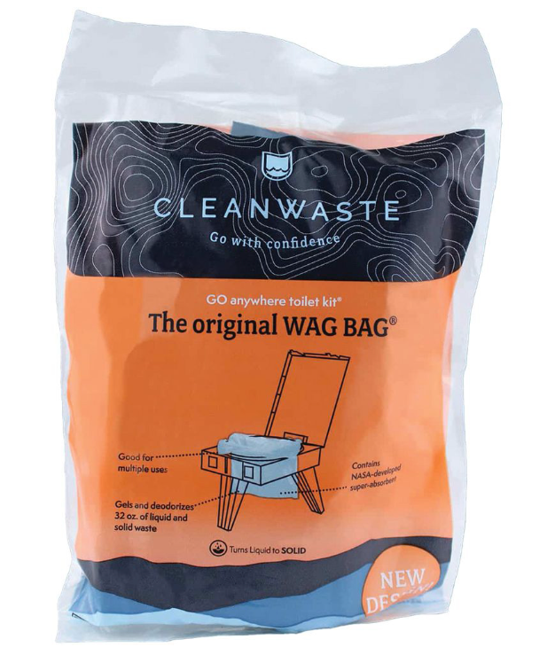 Cleanwaste Wag Bag Go Anywhere Toilet Bag