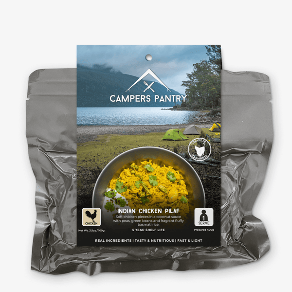 Campers Pantry Indian Chicken Pilaf Exped Meal