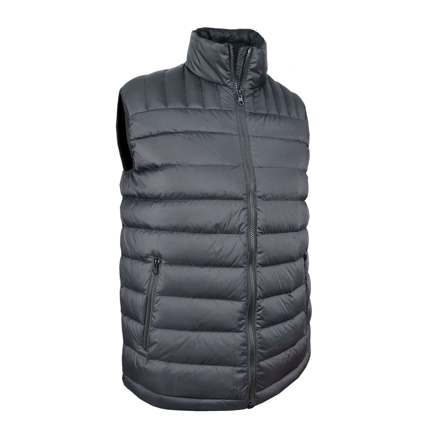 3 Peaks Microlite Down Men's Puffer Vest - Black 1