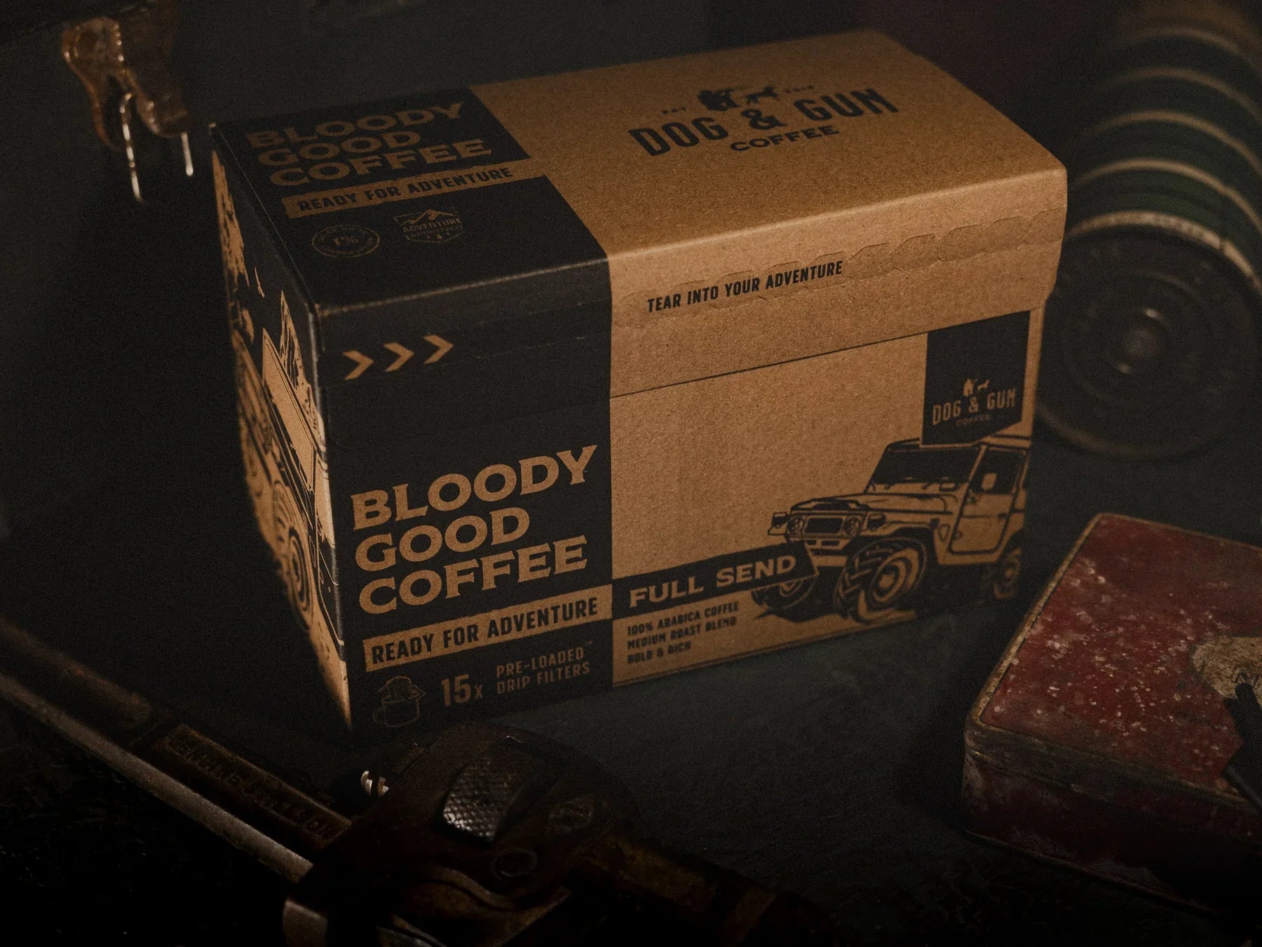 Dog and Gun Coffee Pre Loaded Drip Filters - Full Send 5