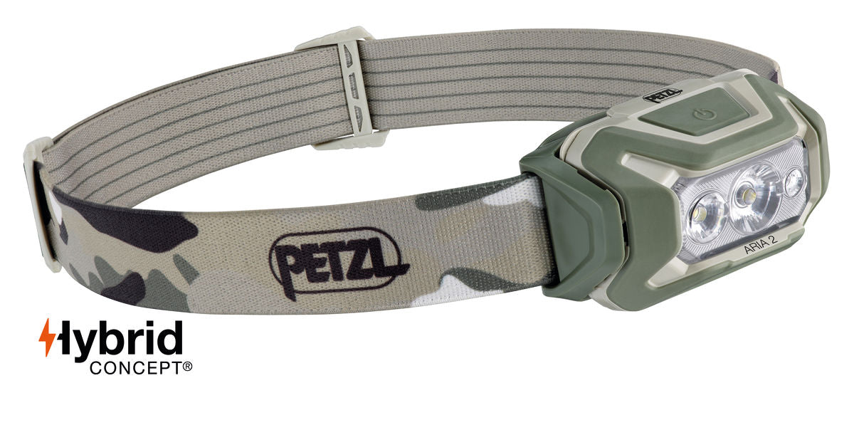 PETZL Aria 2 RGB Headlamp - Camo 2
