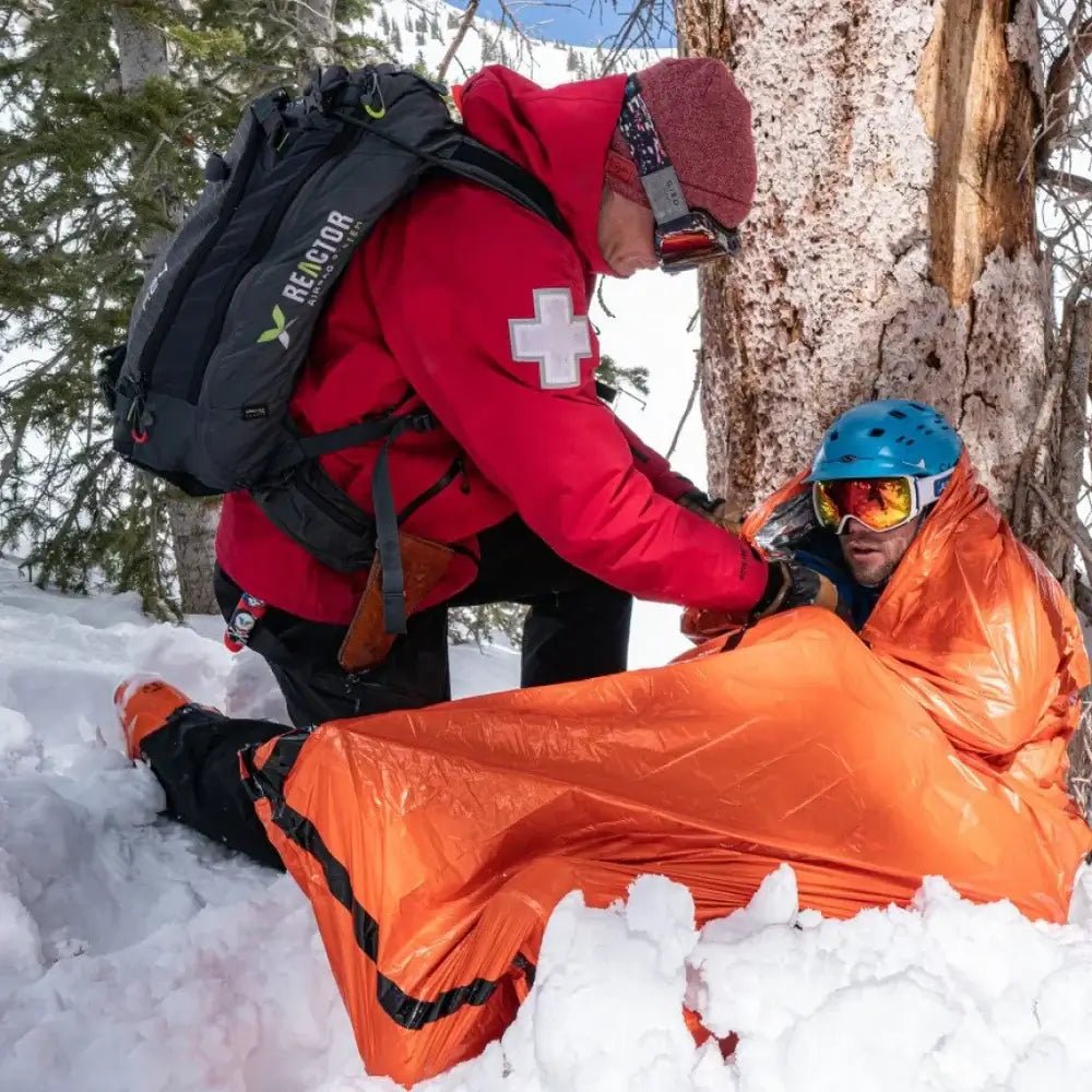 SOL Emergency Bivvy with Rescue Whistle - Orange 4