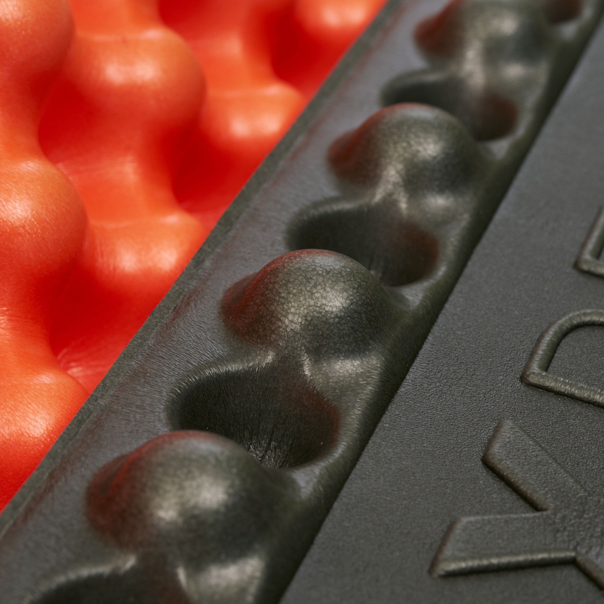 Close-up of the closed cell foam flex mat