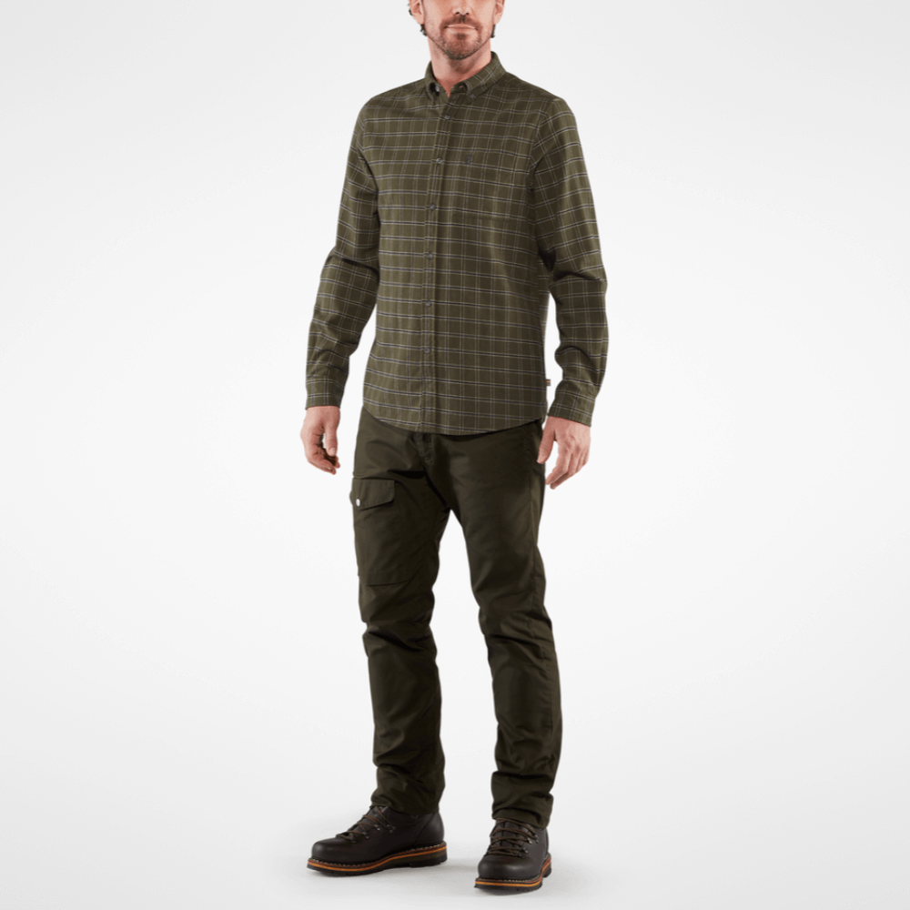 Fjällräven Övik Men's Flannel Shirt 2