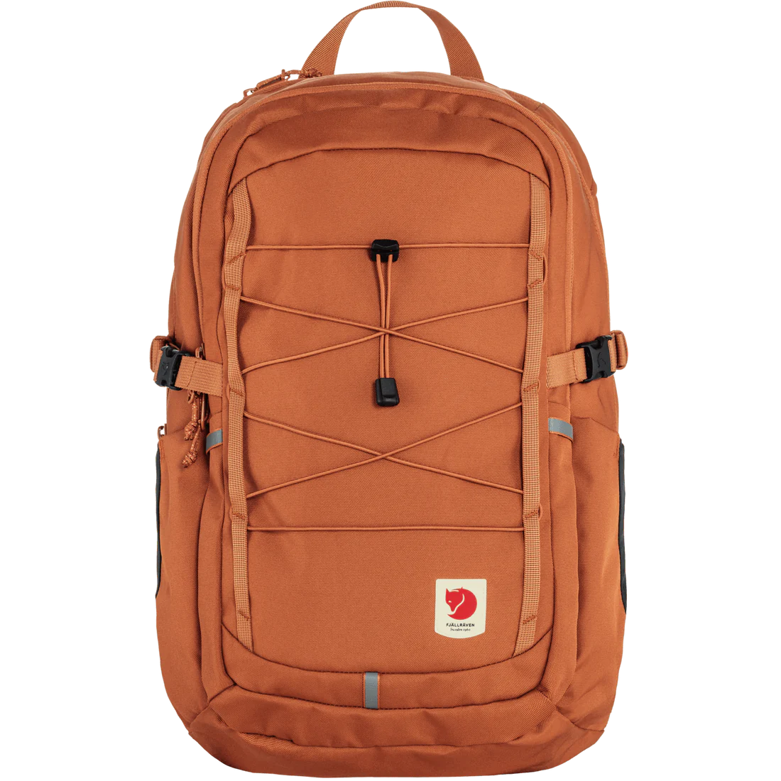 The Fjallraven Skule backpack in the terracotta brown colourway