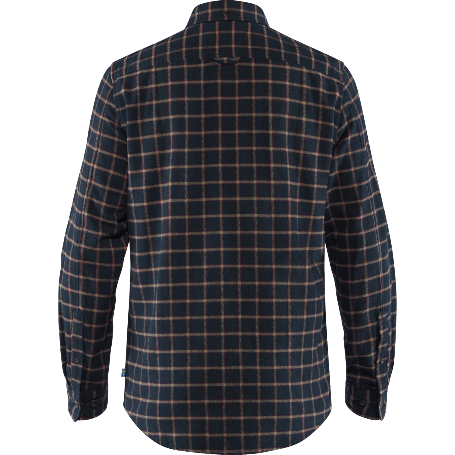 Fjällräven Övik Men's Flannel Shirt - Dark Navy 5