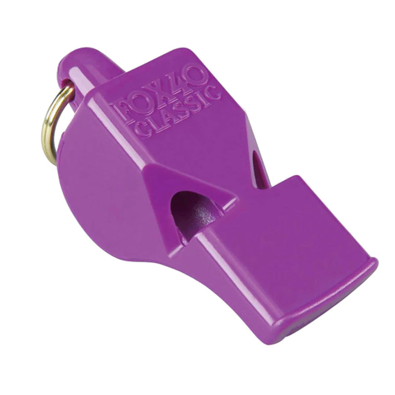 purple whistle on a white background