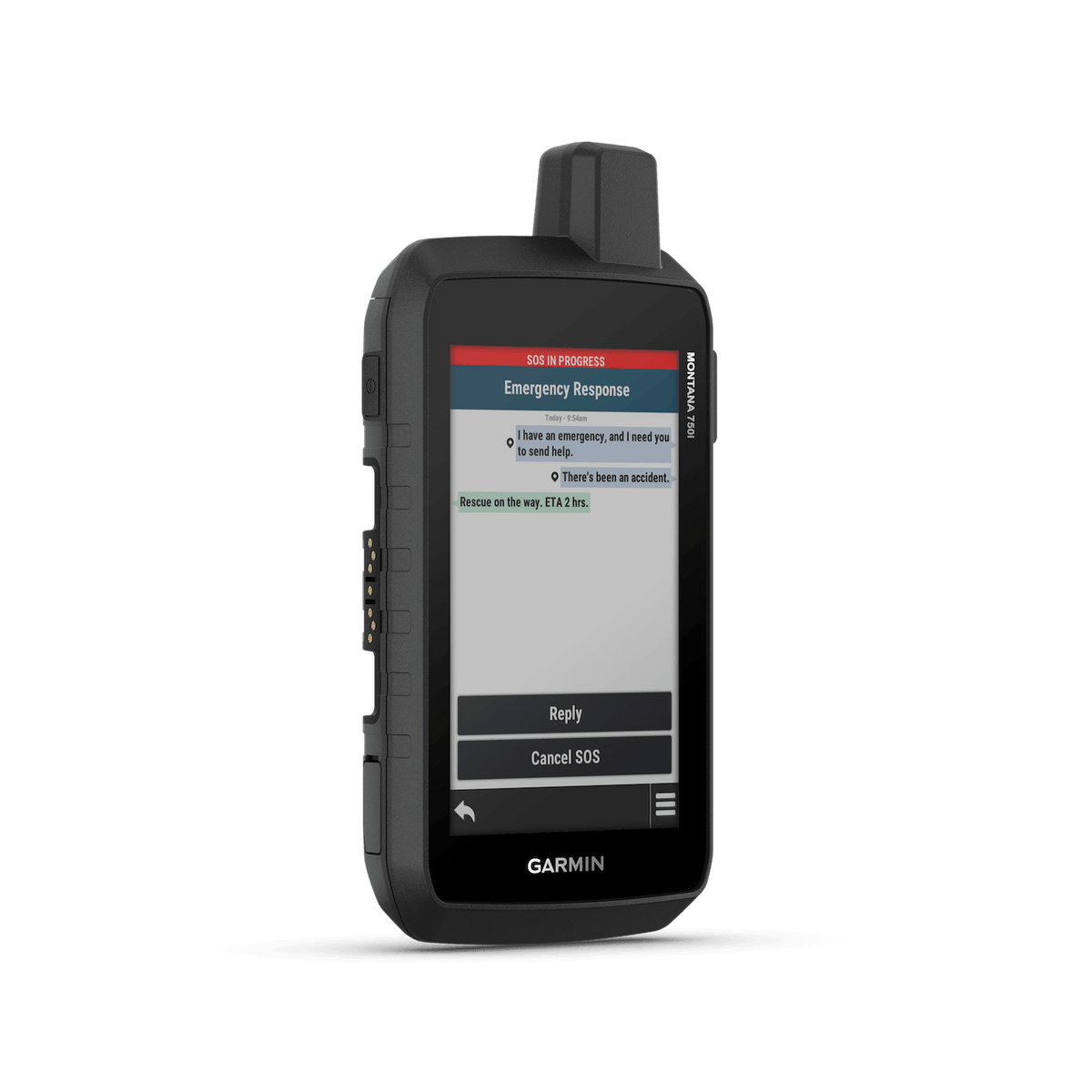 Garmin Montana 750i inReach Handheld GPS - SOS 4