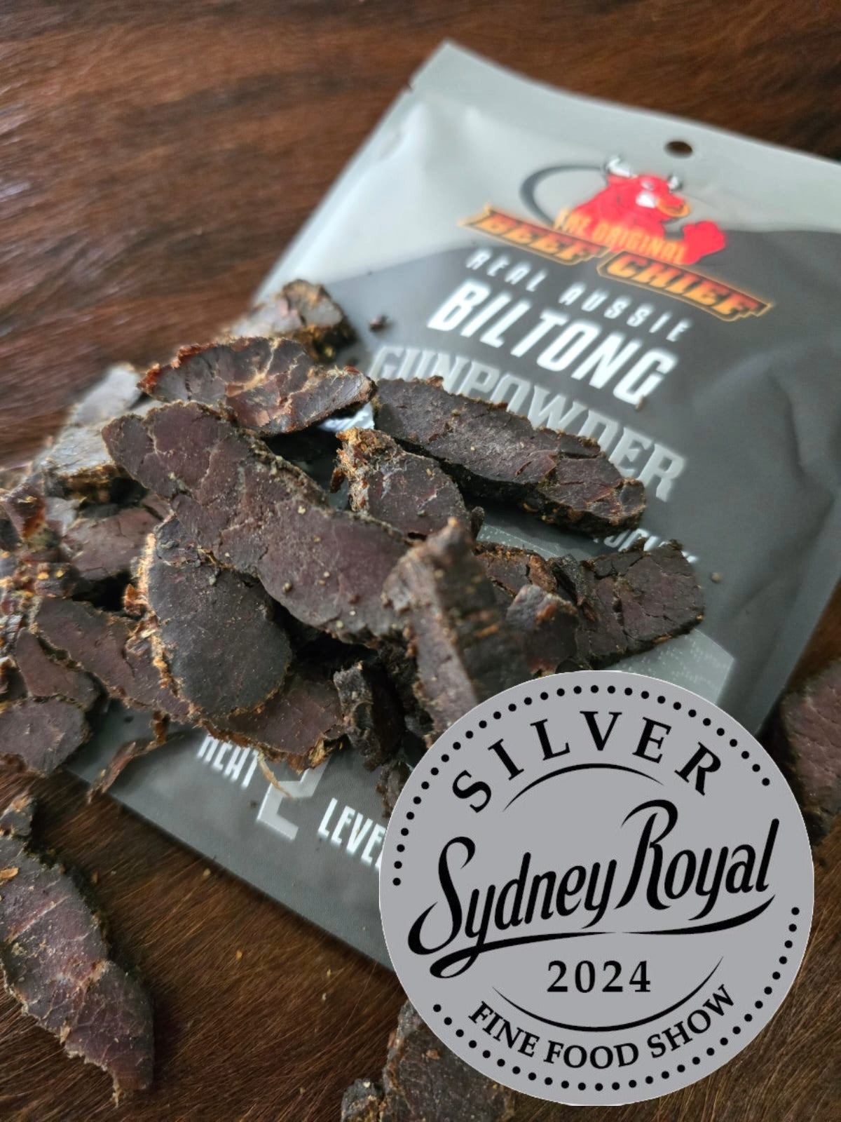 Original Beef Chief Gunpowder Biltong