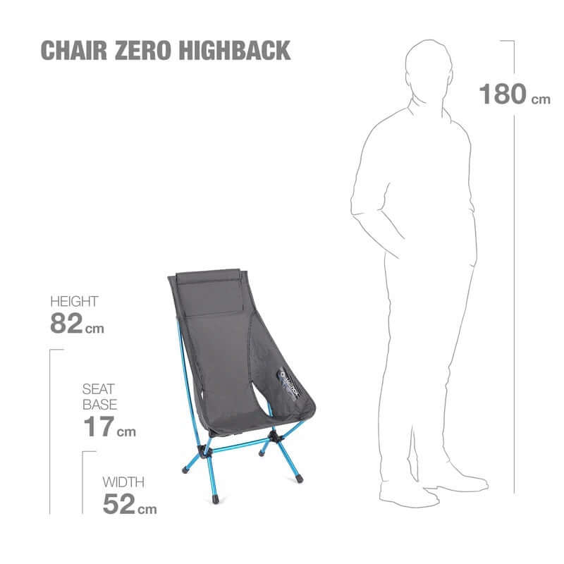 Helinox Chair Zero High Back - Height 5