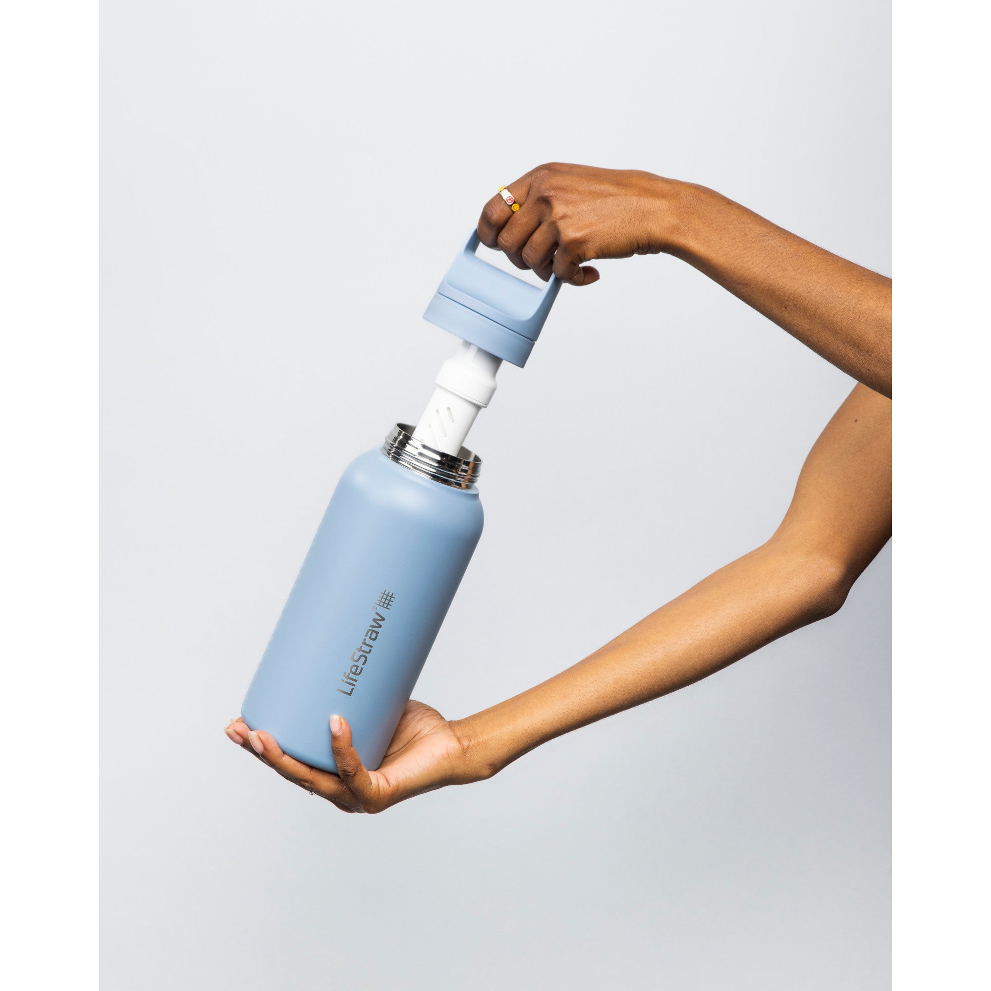 LifeStraw Go 2.0 Stainless Steel Water Filter Bottle