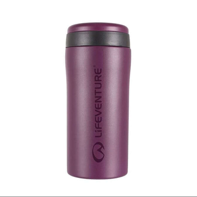 Lifeventure Thermal Mug 300ml - Matt Purple 4