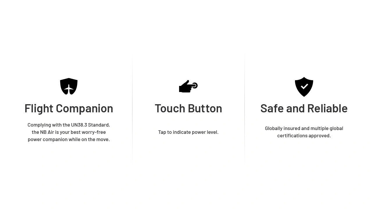 Nitecore NB Air Ultra-Slim Portable Power Bank – 5,000mAh