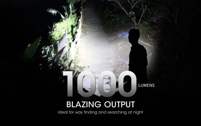 Nitecore NU40 Compact Lightweight Headlamp 1000 Lumens