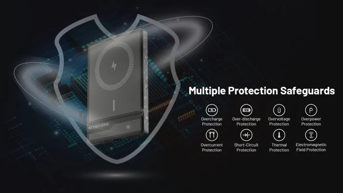 Nitecore NW5000 Ultra-Slim Magnetic Wireless Power Bank