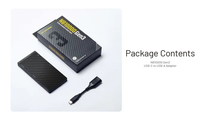 Nitecore NB10000 Gen 3 Ultra Thin Power Bank