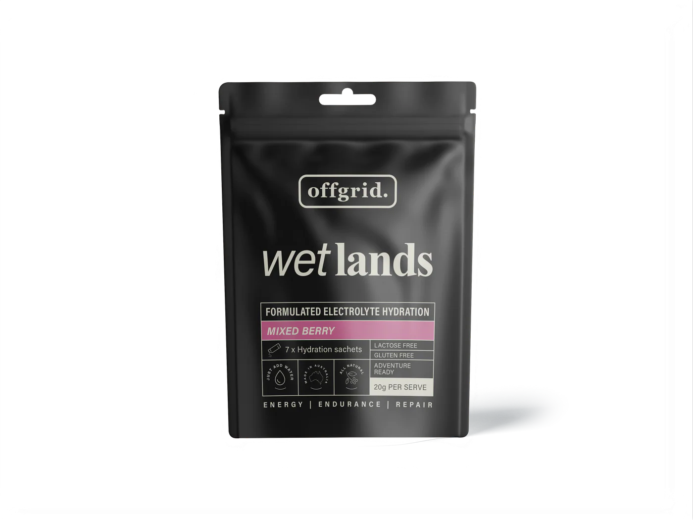Offgrid Electrolyte Hydration Drink Mixed Berry