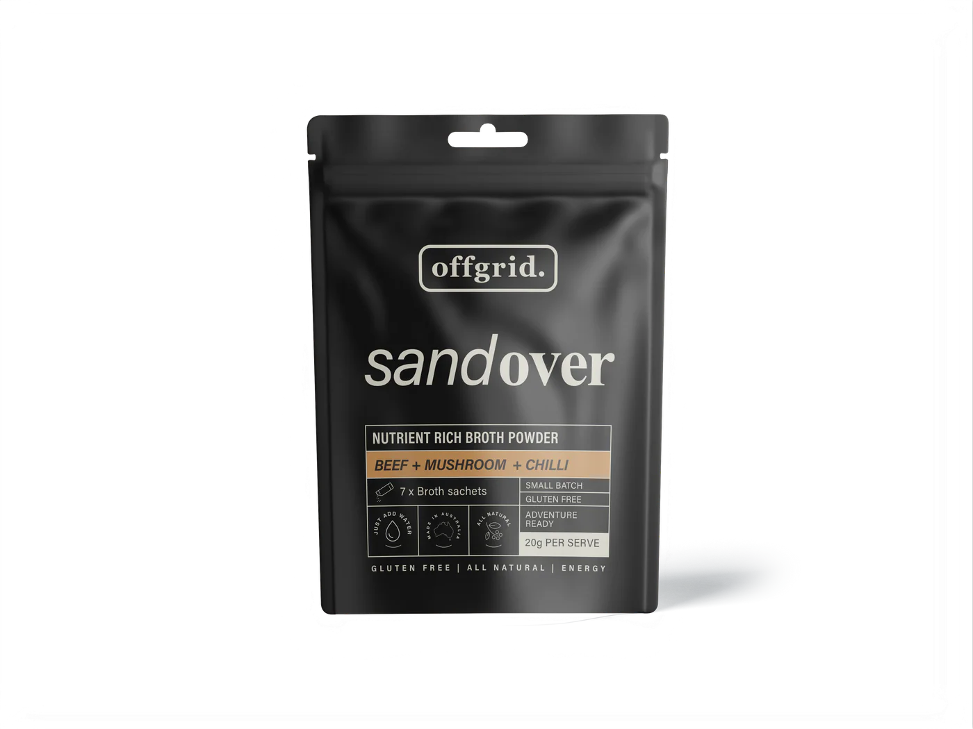 Offgrid Sandover Nutrient Rich Broth - (7 Serves)