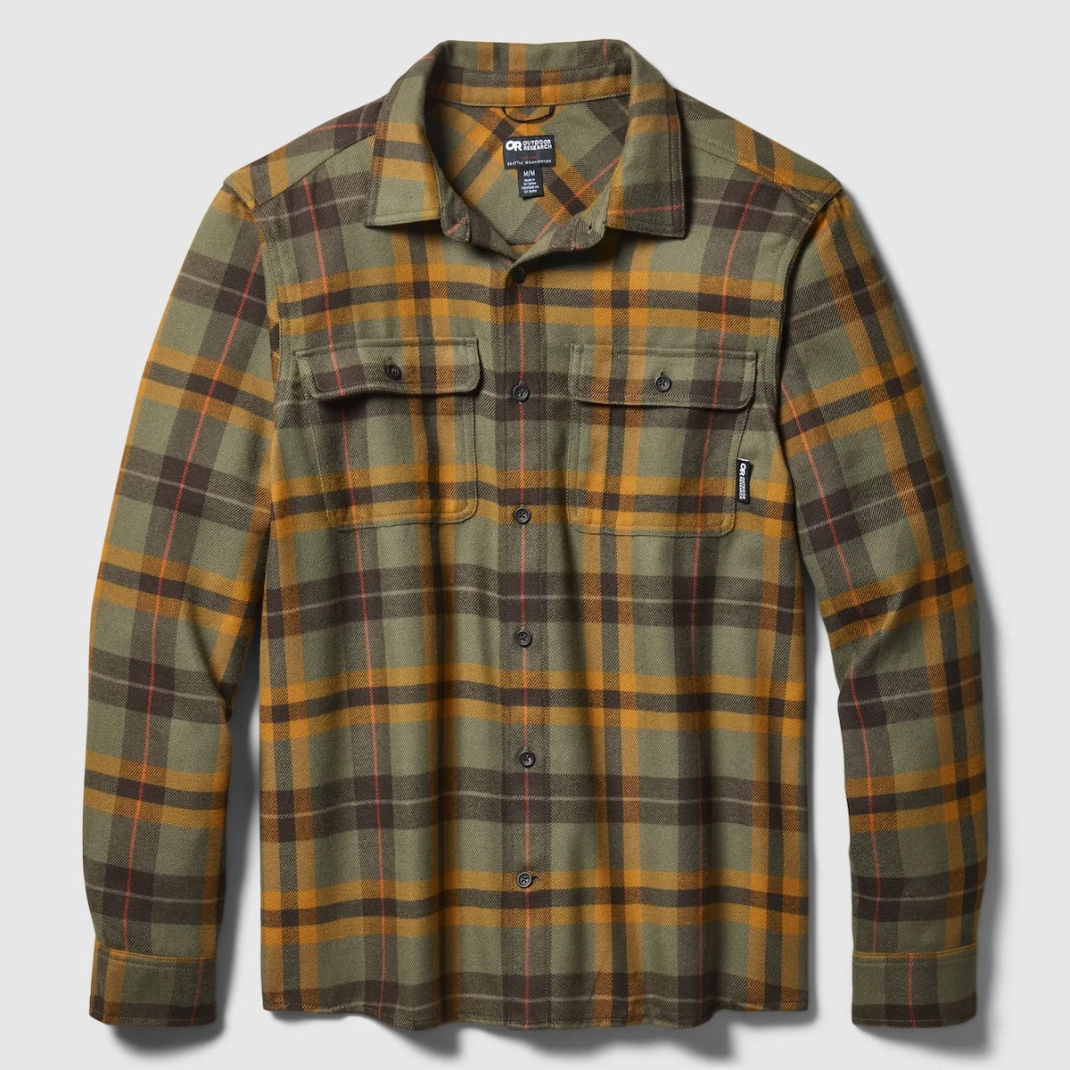 Outdoor Research Men's Feedback Flannel Twill Shirt