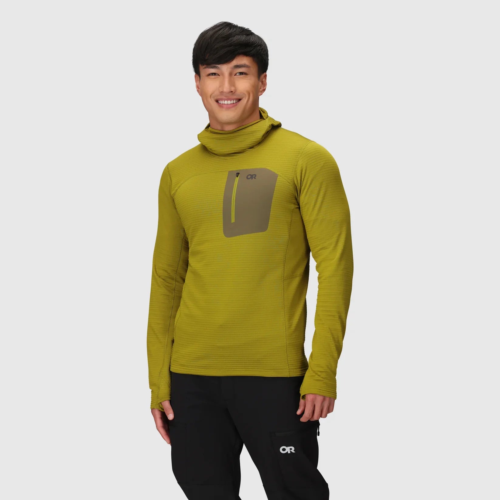 Outdoor Research Men's Vigor Grid Fleece Pullover Hoodie 5