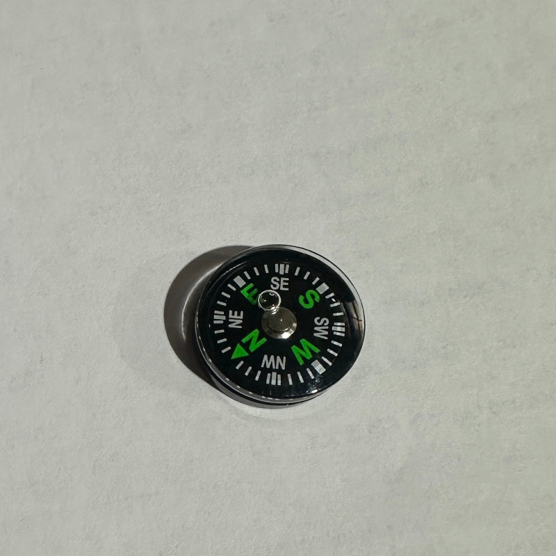 Button Compass on a white background