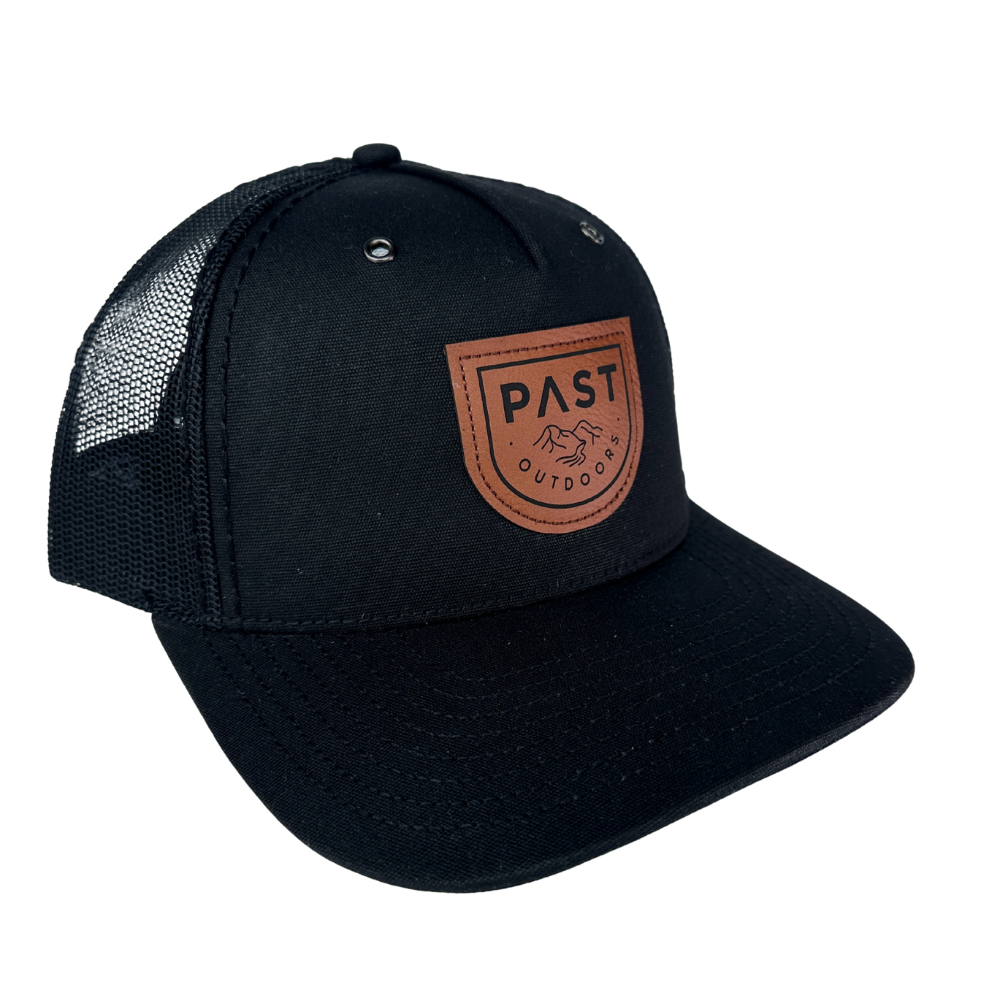 PAST Outdoors Originals 112 Hawthorne Trucker Hat - CT Black 3