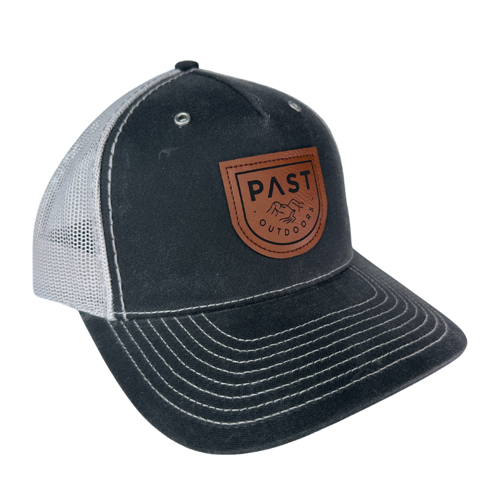 PAST Outdoors Originals 112 Hawthorne Trucker Hat - Rhino Light Grey 5