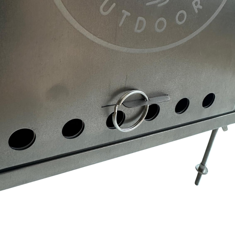 PAST Outdoors Originals Titanium Flatpack Fold-up Stove Large RENTAL 5
