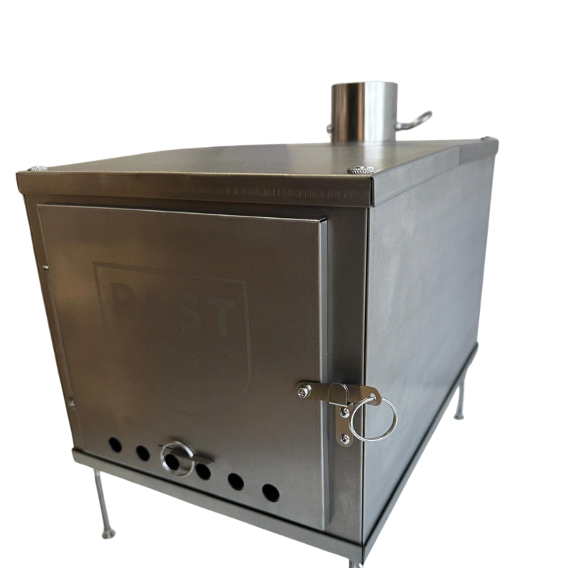 PAST Outdoors Originals Titanium Flatpack Fold-up Stove Large RENTAL 2