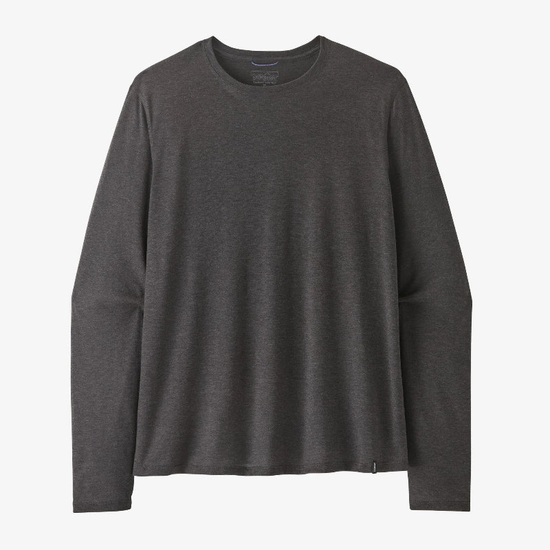 Patagonia Men's Long-Sleeved Capilene Cool Trail Shirt in Ink Black