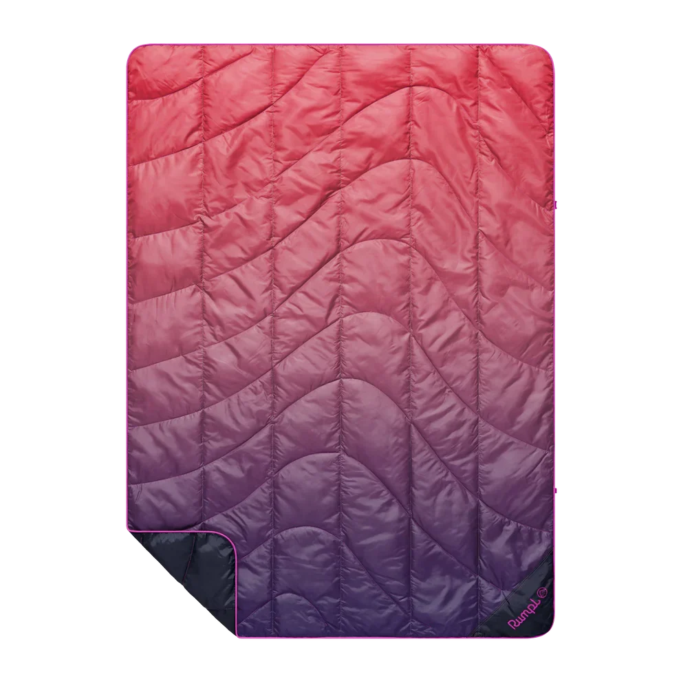 Rumpl Travel Puffy Blanket - Berry Fade 1