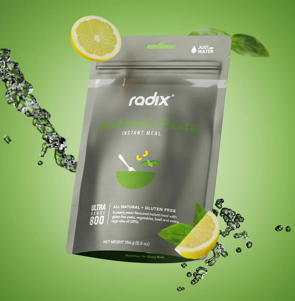 Radix Nutrition Ultra V9 Meals 800 Kcal - Basil Pesto Pasta 18