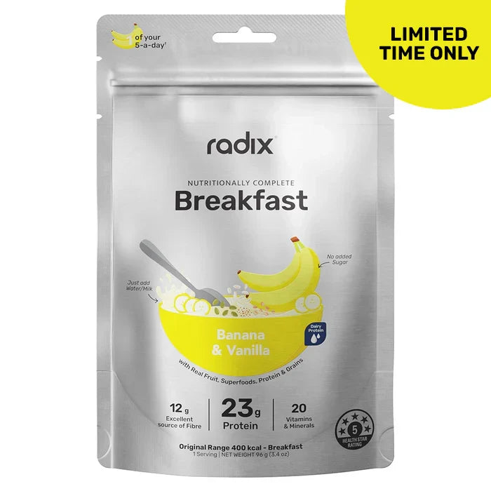Radix Original Dairy Breakfast 400Kcal - Banana Vanilla 7