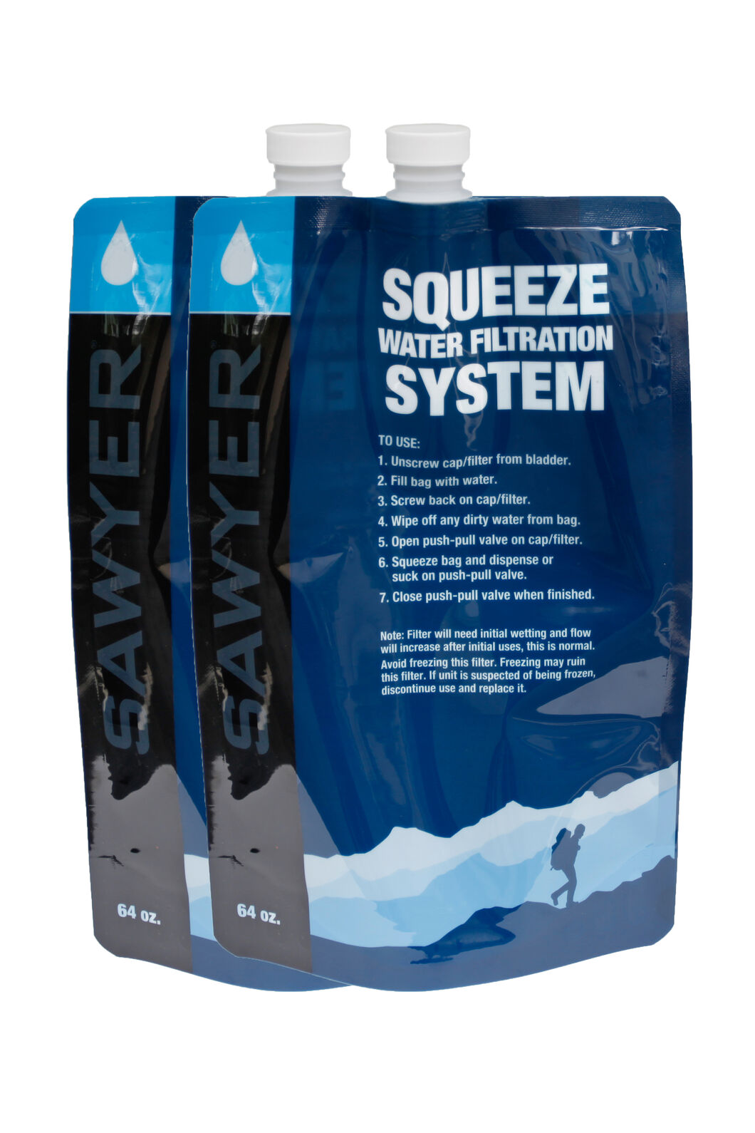 Sawyer 2L Squeezable Pouch Set of 2 1